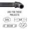 B & K STZ Industries 1/2 in. FIP each X 1/2 in. D MIP Black Malleable Iron 90 Degree Street Elbow 310UPSE90-12 - alternate 4